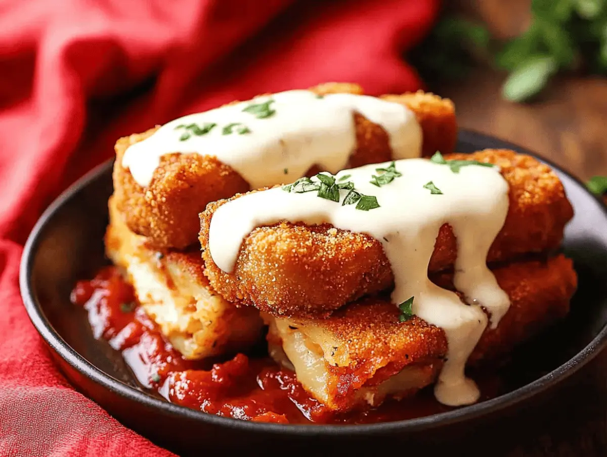 Air Fryer Lasagna Fritta