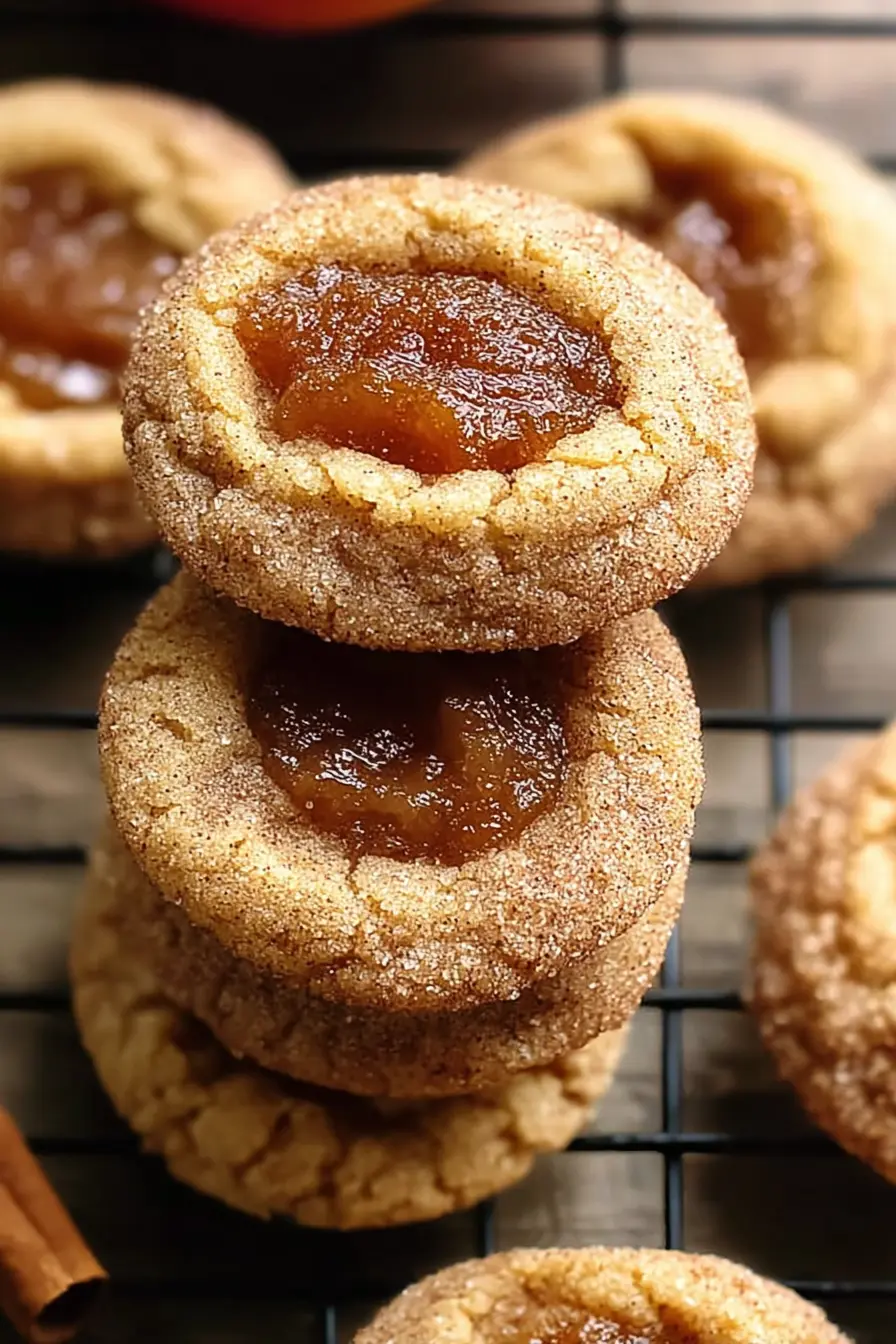 The Cookie I Make Every Fall: Apple Butter Snickerdoodle Cookies