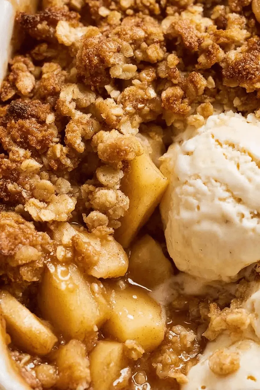 The Apple Crumble My Family Asks For — Old-Fashioned & Jammy