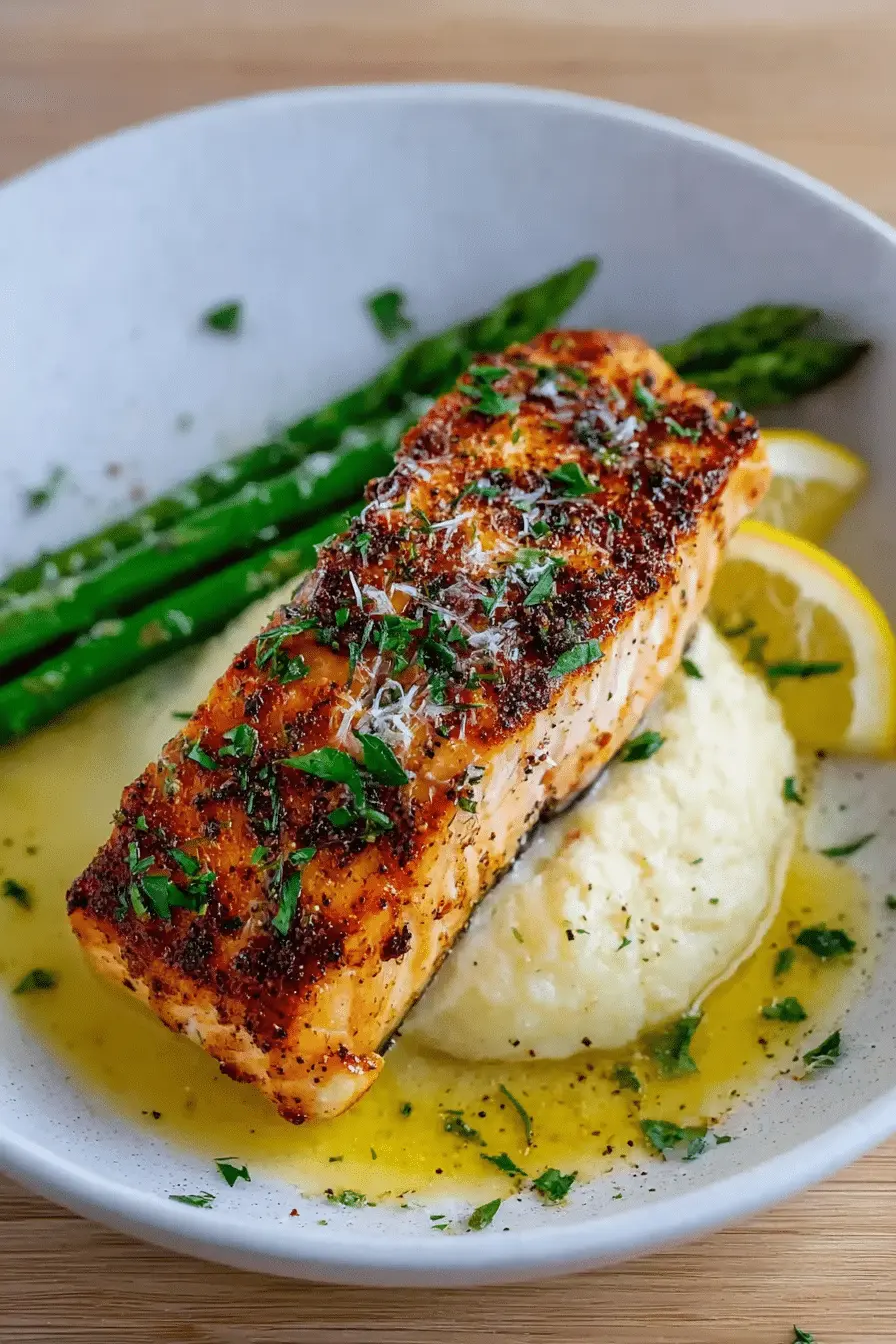 Baked Lemon Garlic Butter Salmon: A Quick & Flavorful Dinner