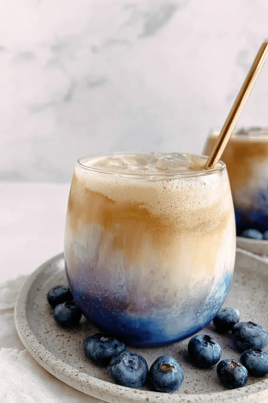 Preview of The Blueberry Latte Recipe I Make for Quick, Fruity Mornings