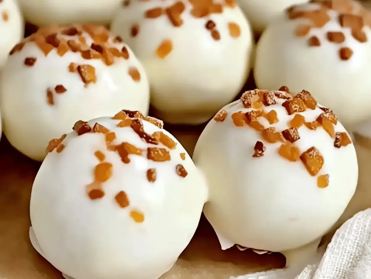 Irresistible Carrot Cake Ball Truffles Recipe