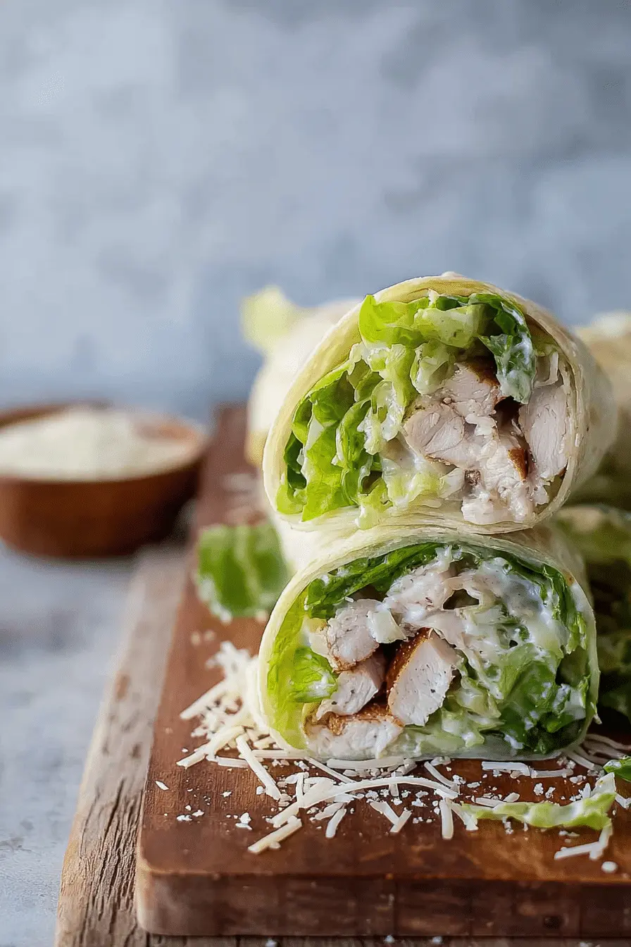 The Chicken Caesar Wrap I Make for Fast Weeknight Meals