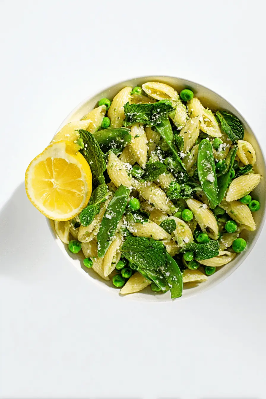 Weeknight Rescue: Creamy One-Pot Pasta with Peas & Mint