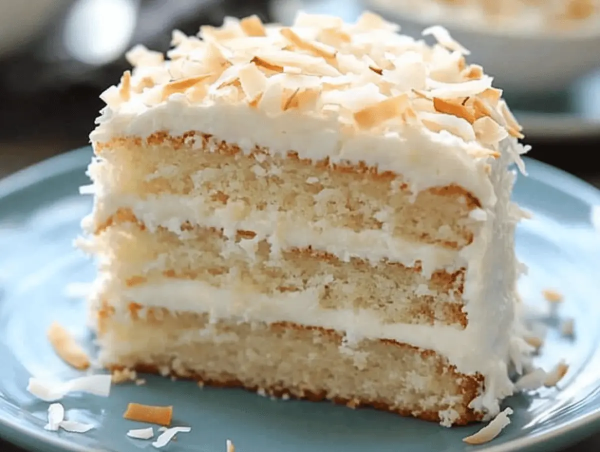 Delicious Coconut Cake
