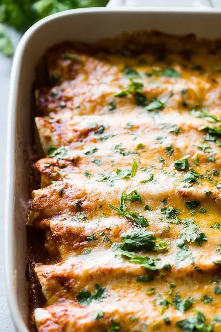 The Easy Chicken Enchiladas I Make Every Week - 30 Minutes