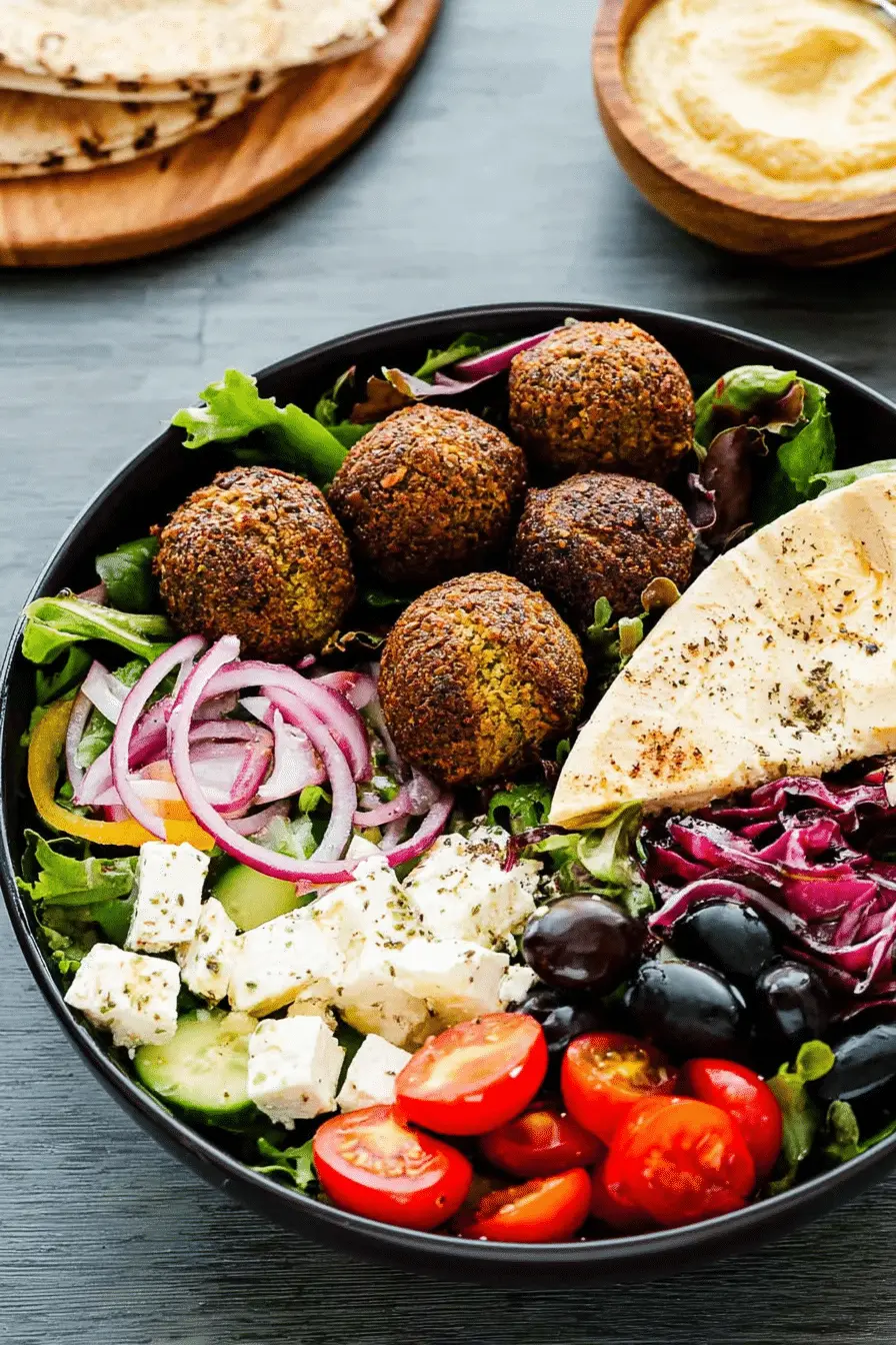 My Go-To Easy Falafel Salad Bowls for Quick Meatless Dinners