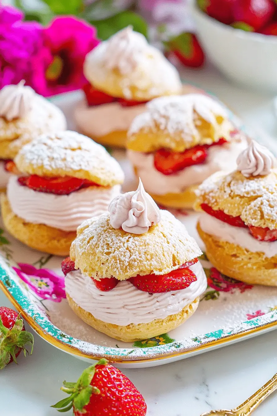 Easy Strawberry Cream Puffs Recipe: A Delightfully Fresh Dessert