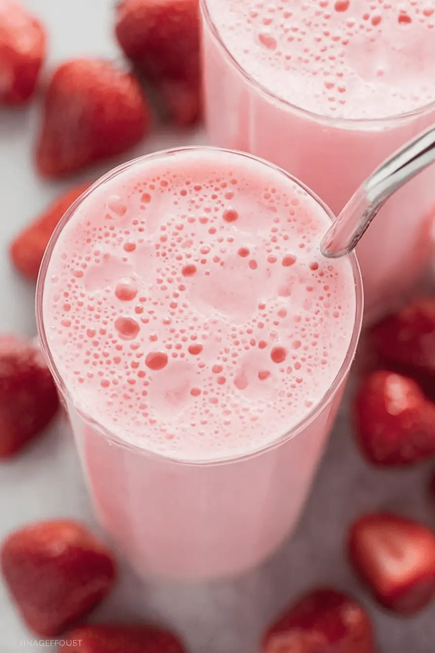 The Easy Strawberry Smoothie I Make for Quick Breakfasts