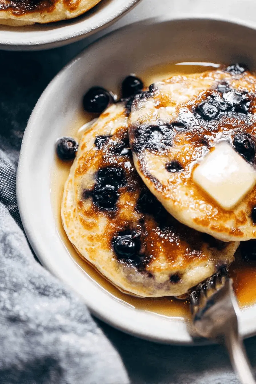 Preview of How I Make the Fluffiest Blueberry Pancakes — Ready in 20 Minutes