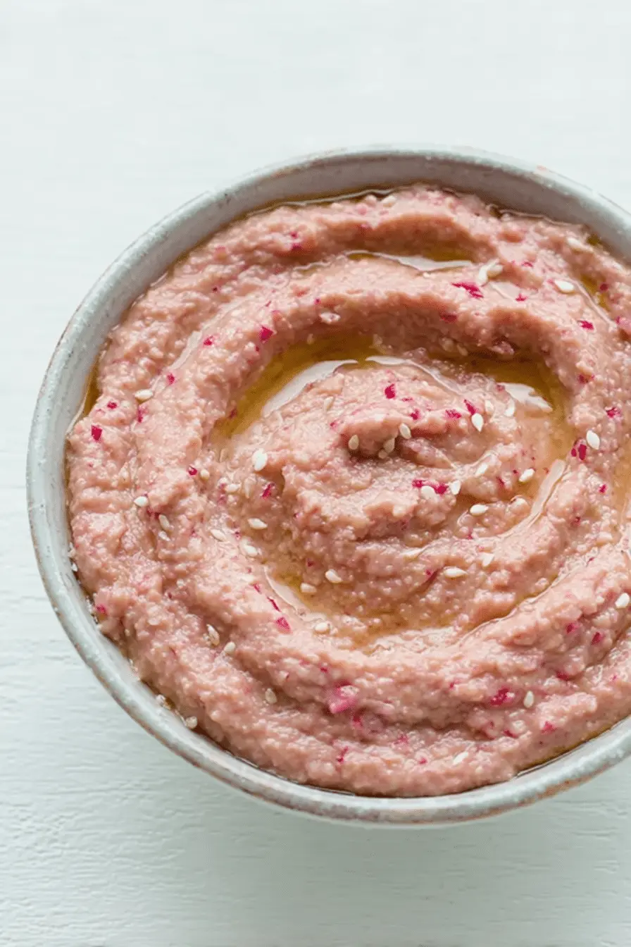 The Fresh Radish Hummus I Make for Quick, Healthy Snacking