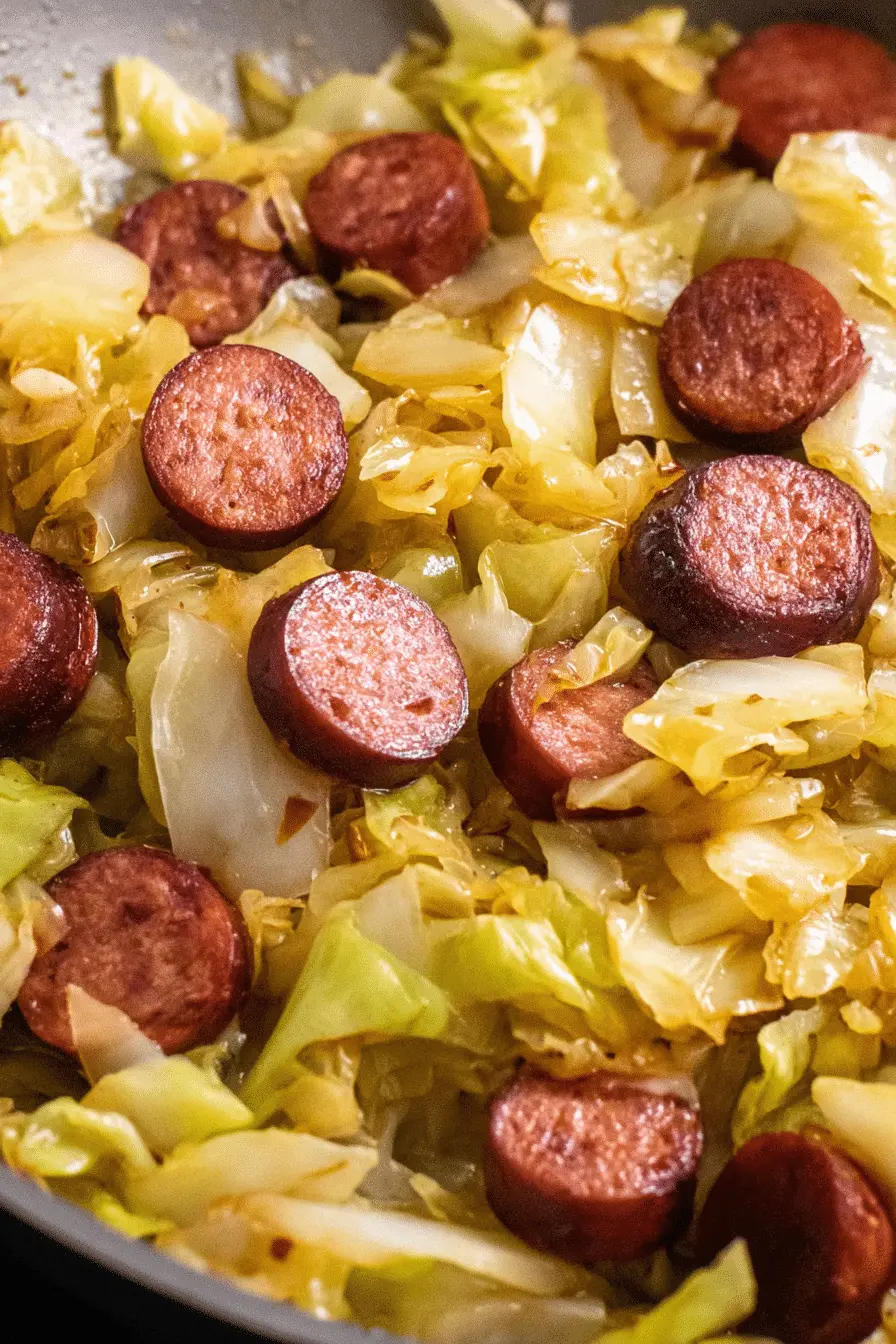 The Best Fried Cabbage With Sausage — Ready in 30 Minutes