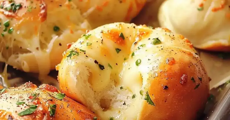 Garlic Cheese Bombs