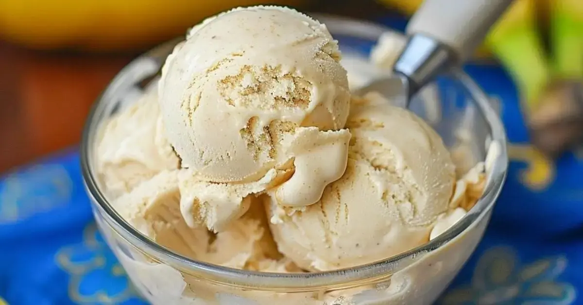 Homemade Banana Ice Cream
