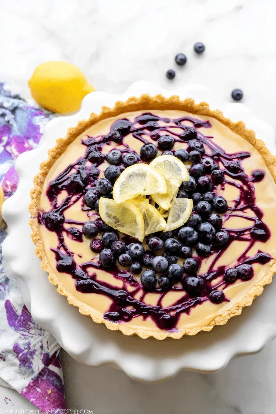 Lemon Blueberry Tart: The Ultimate Refreshing Summer Dessert
