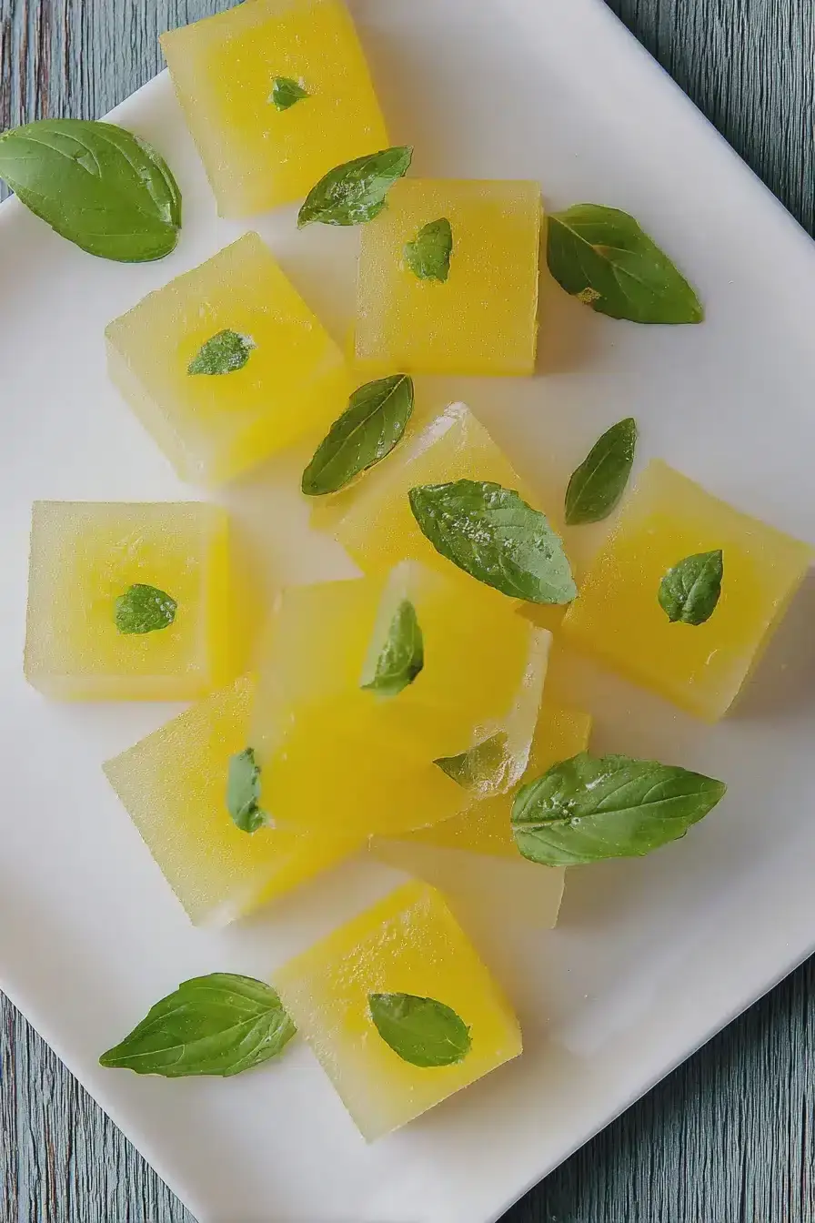 The Lemonade Jelly with Basil I Make for Summer Brunches