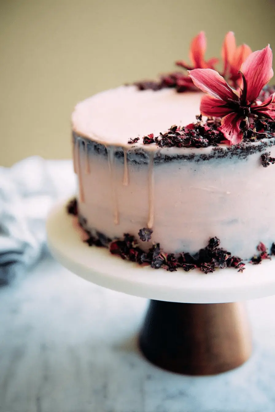 The Naked Hibiscus Chocolate Cake My Guests Always Ask For
