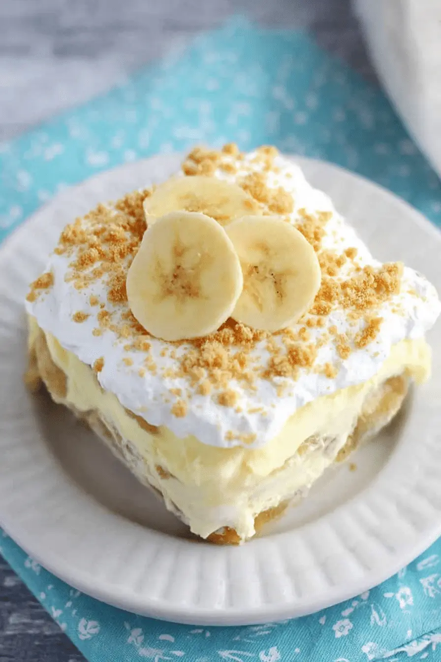 No Bake Banana Pudding Dessert: A Quick and Nostalgic Delight