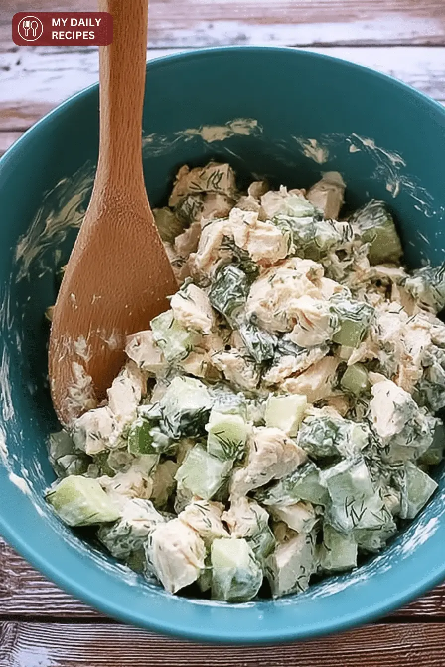 Refreshing Cucumber Dill Chicken Salad: A Light Summer Favorite