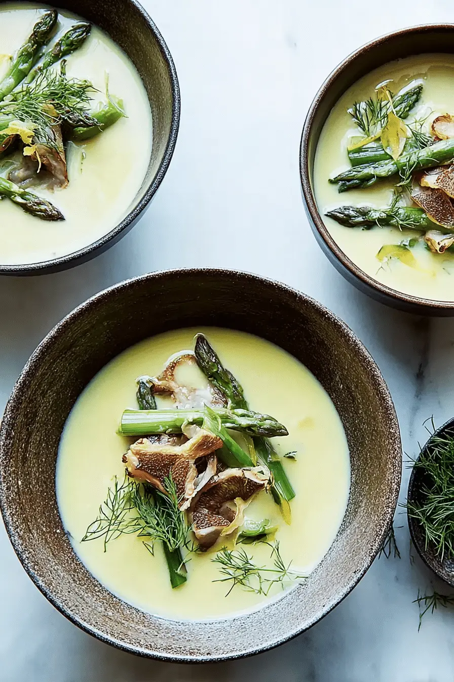 Delicious Roasted Asparagus Soup: A Quick Spring Comfort
