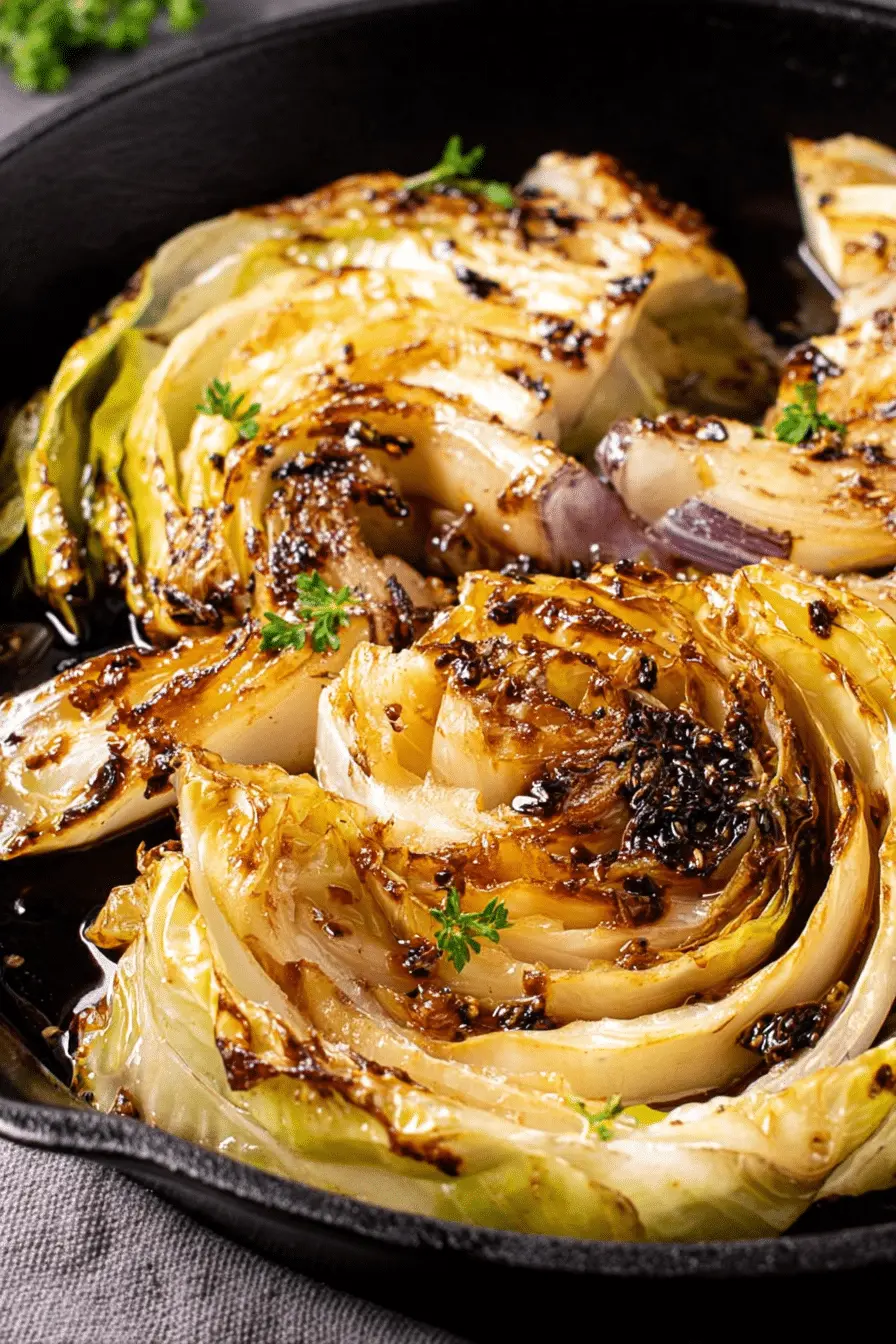 How I Make Roasted Cabbage With Hot Honey — Crispy, Spicy-Sweet