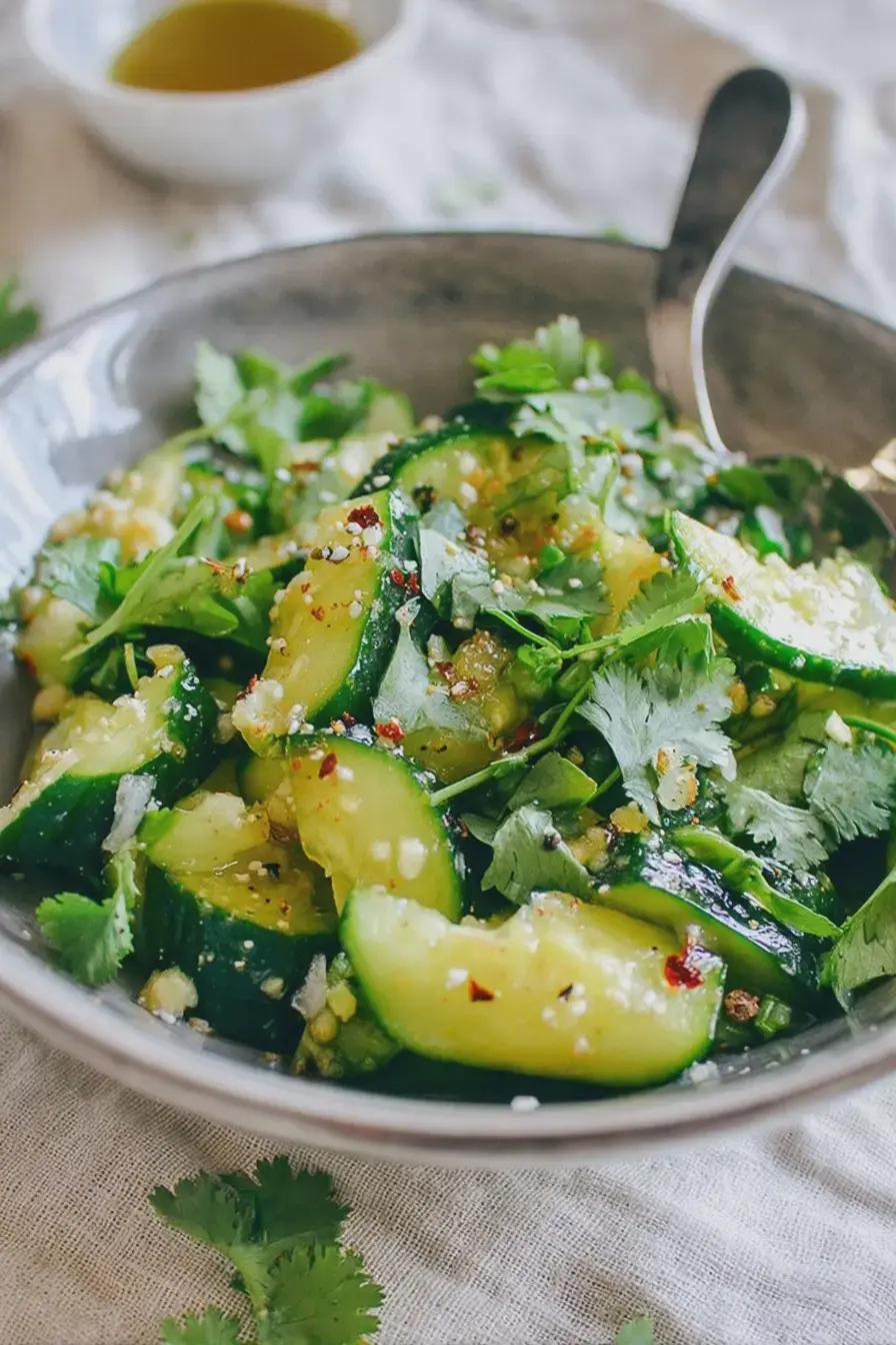 The Smashed Asian Cucumber Salad I Make for Hot Weeknights