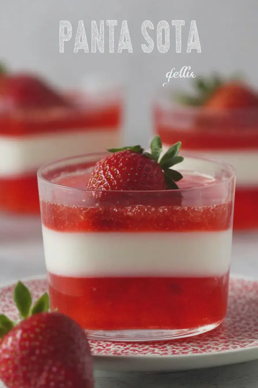 How I Serve Strawberry Coconut Panna Cotta for Summer Gatherings