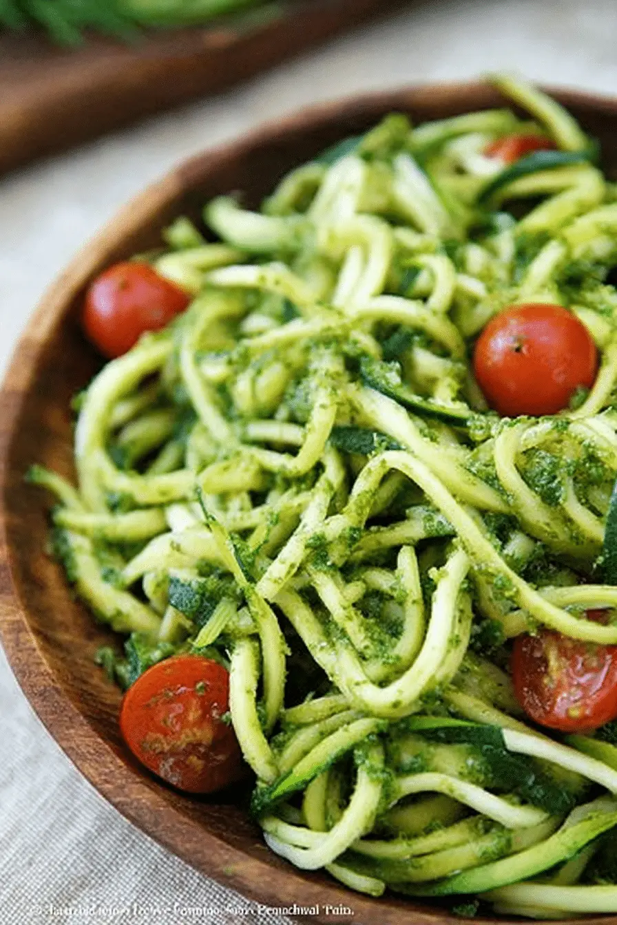 The Zucchini Noodles I Make Every Week — Pesto in 15 Minutes