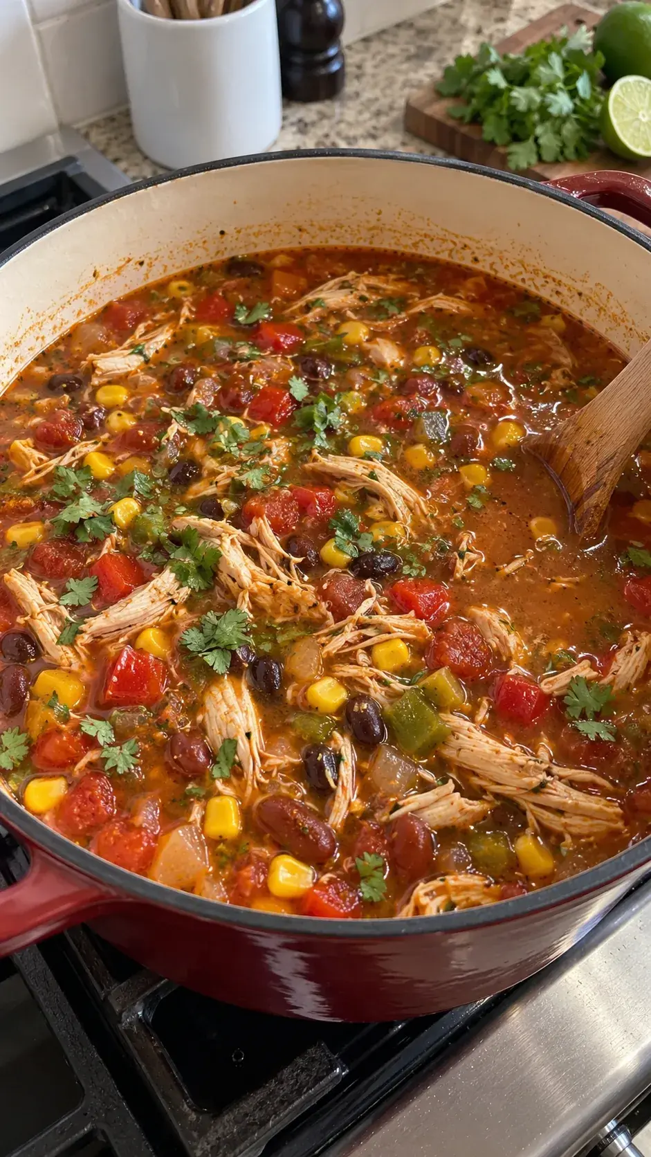 The Southwestern Chicken Soup I Make Every Weeknight