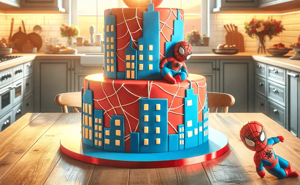 Spiderman Cake