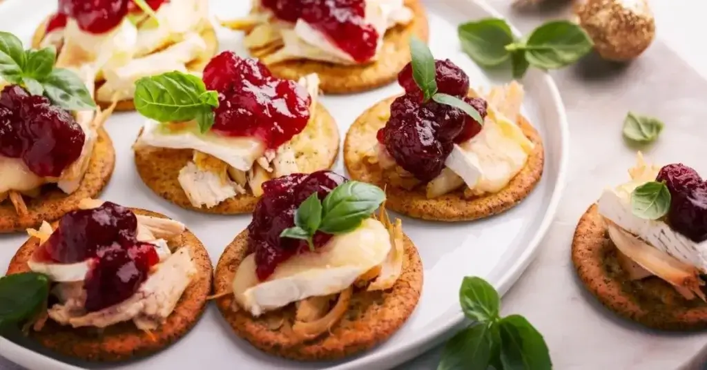 Cranberry Brie Bites