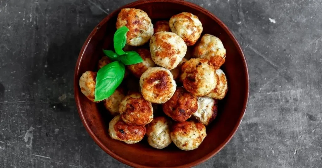 Chicken Parm Meatballs