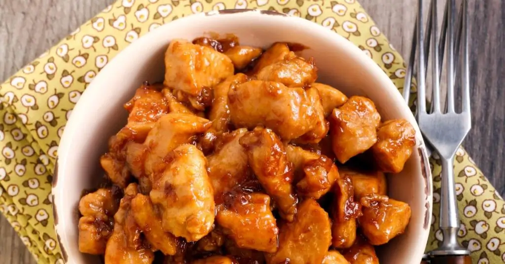 Crispy Honey Garlic Chicken Bites