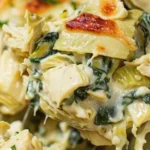 Spinach Artichoke Chicken Casserole