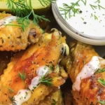 Dill Pickle Ranch Chicken Wings