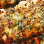 Garlic Parmesan Chicken Skewers