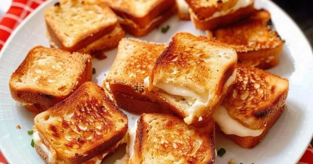 Mini Grilled Cheese Sandwiches