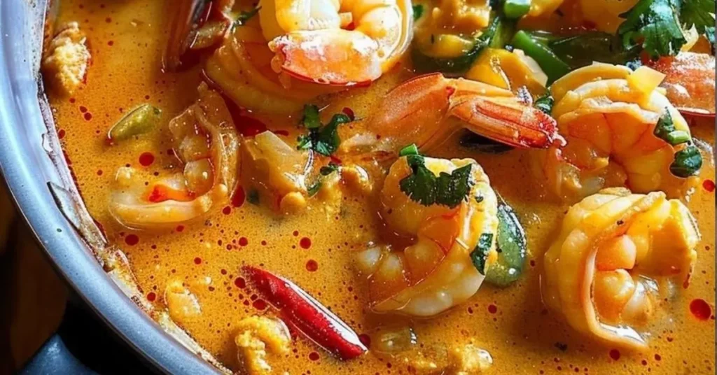 Thai Coconut Shrimp Curry