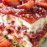 Strawberry Jello Lasagna