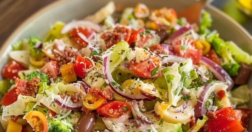 Italian Grinder Salad (Chopped Sub Salad)