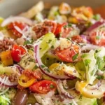 Italian Grinder Salad (Chopped Sub Salad)