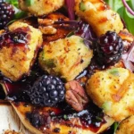 Blackberry Balsamic Grilled Chicken Salad