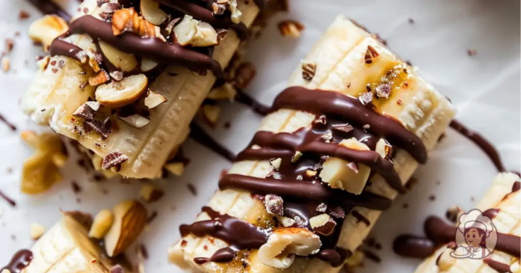 Frozen Banana Snack Bars