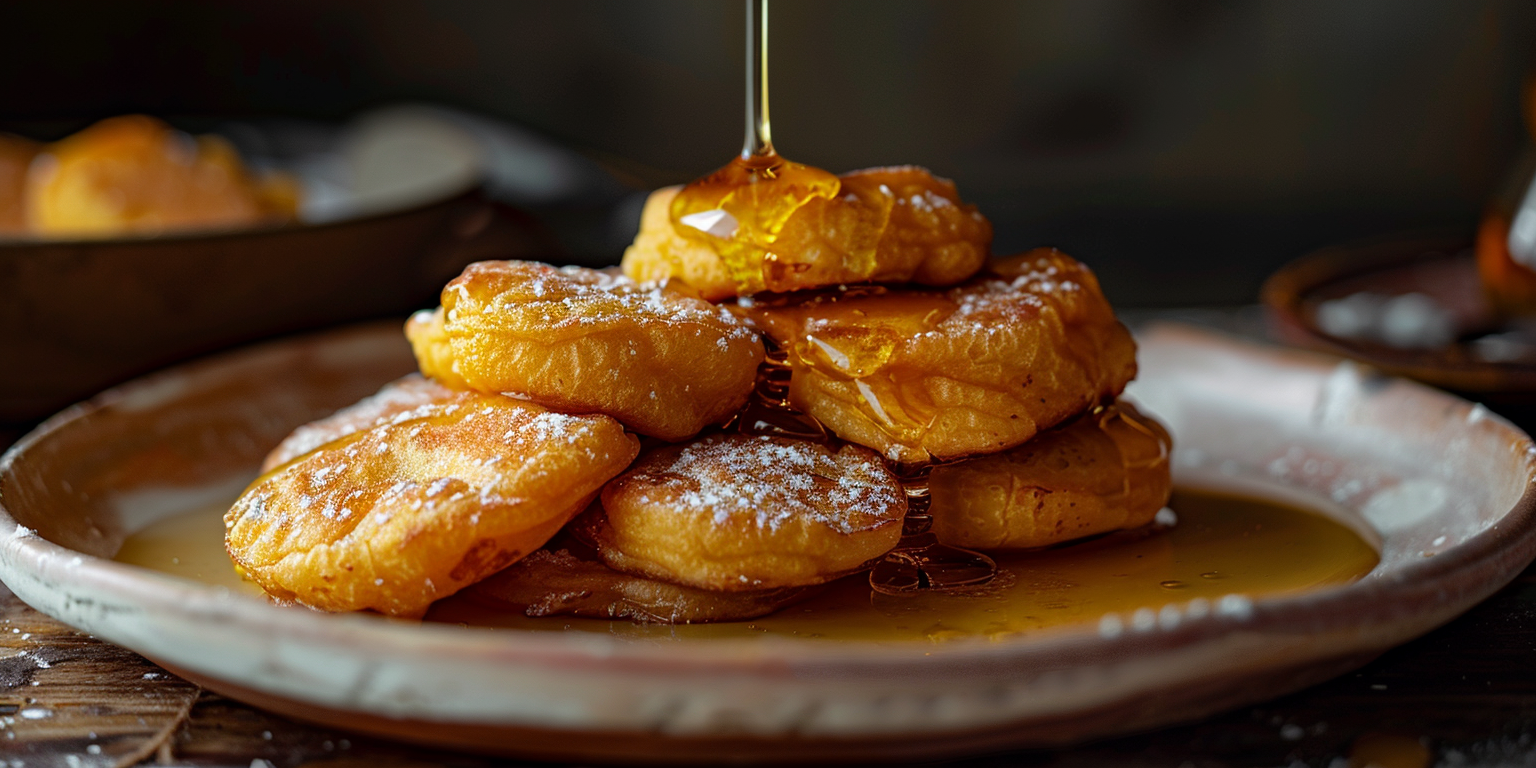 Chilean Pumpkin Sopaipillas with Honey