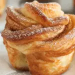 Easy Cinnamon Sugar Cruffins