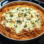 Baked Cream Cheese Spaghetti Delight