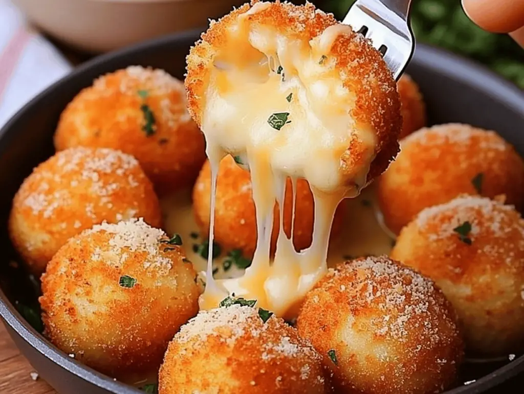 Parmesan and Mozzarella Cheese Bites