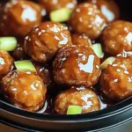 Slow Cooker Pineapple Barbecue Meatballs