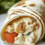 Chicken Alfredo Wraps