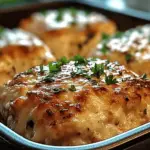 Garlic Parmesan Chicken Meatloaves